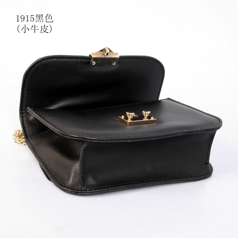 2014 Valentino Garavani shoulder bag 1915 black on sale - Click Image to Close